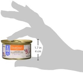 Instinct Limited Ingredient Diet, Natural Wet Cat Food, Grain Free Recipe - Real Turkey, 3 oz. Cans (Pack of 24)