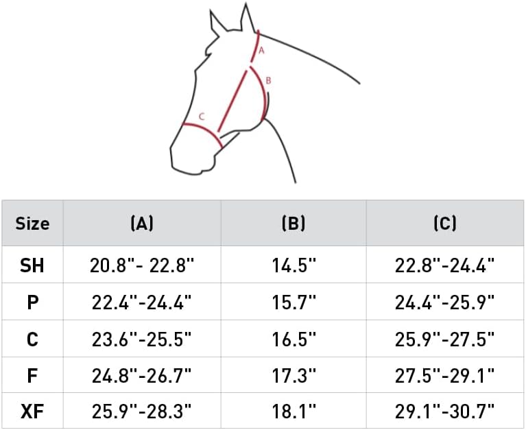 HORZE Adepto Adjustable Horse Halter | Soft, Durable Polyester - Canal Blue - Pony