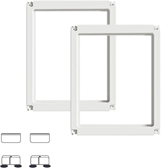 Acrylic Dog Playpen Suitable for Expanding Clear Dog Playpen Includes 2 I-Type Connectors and 2 Suction Cup Bases（30", 2PCS）