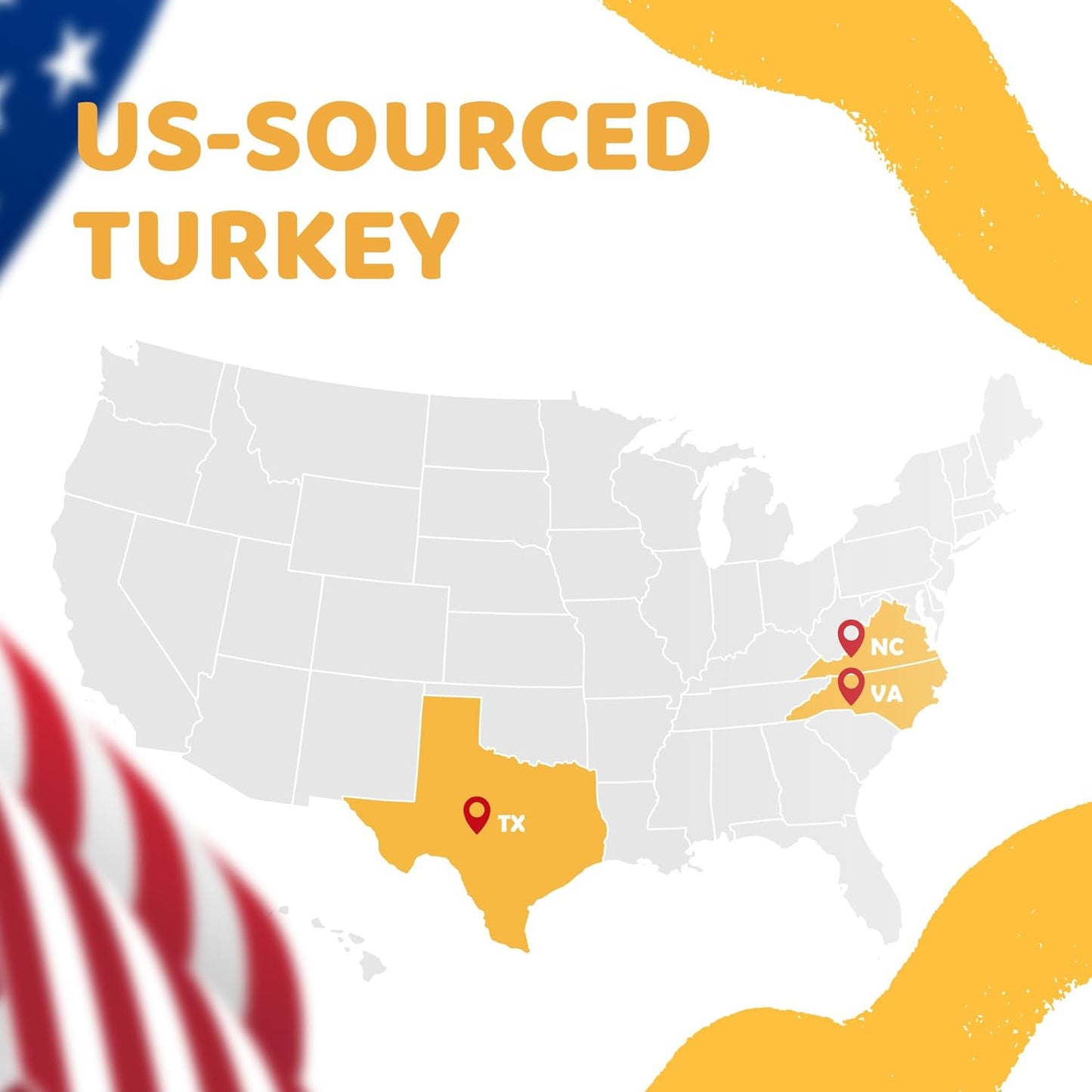 iPaw Turkey Dog Treats, All Natural Human Grade Dog Treat, Suitable for Training chew, US Sourced Raw Material, Hypoallergenic, Rawhide Alternative, Braided Stick (Pumpkin)