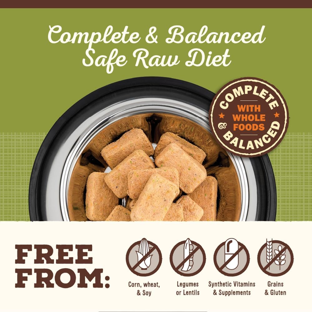 Primal Freeze Dried Dog Food, Pronto Mini Nuggets, Lamb; Scoop & Serve, Complete & Balanced Meal; Also Use as Topper or Treat; Premium, Healthy, Grain Free, High Protein Raw Dog Food (25 oz)