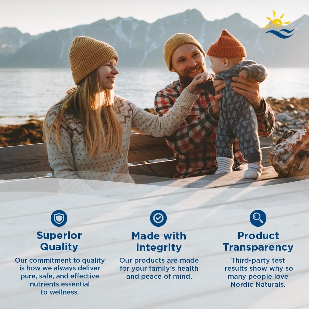 Nordic Naturals Ultimate Omega Xtra, Lemon Flavor - 60 Soft Gels - 1480 mg Omega-3 + 1000 IU Vitamin D3 - EPA & DHA - Brain, Heart, & Immune Health - 30 Servings