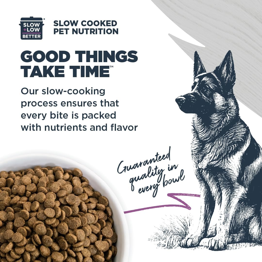 Blackwood Sensitive Skin & Stomach Dry Dog Food, Salmon Meal & Brown Rice with Ancient Grains, 4.5 Pound Bag with Prebiotics & Probiotics to Promote Gut Health
