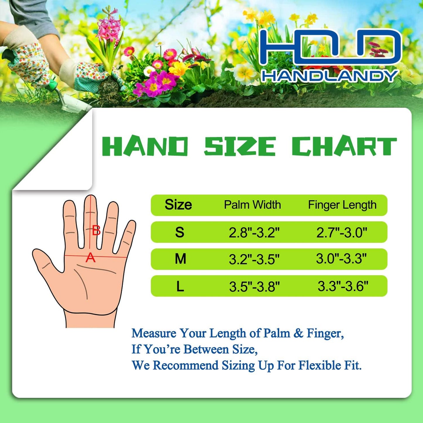 HANDLANDY Long Gardening Gloves for Men & Women, Thorn Proof Rose Pruning Gloves Leather Gauntlets Garden Glove Yard Work Glove (Large, Brown)