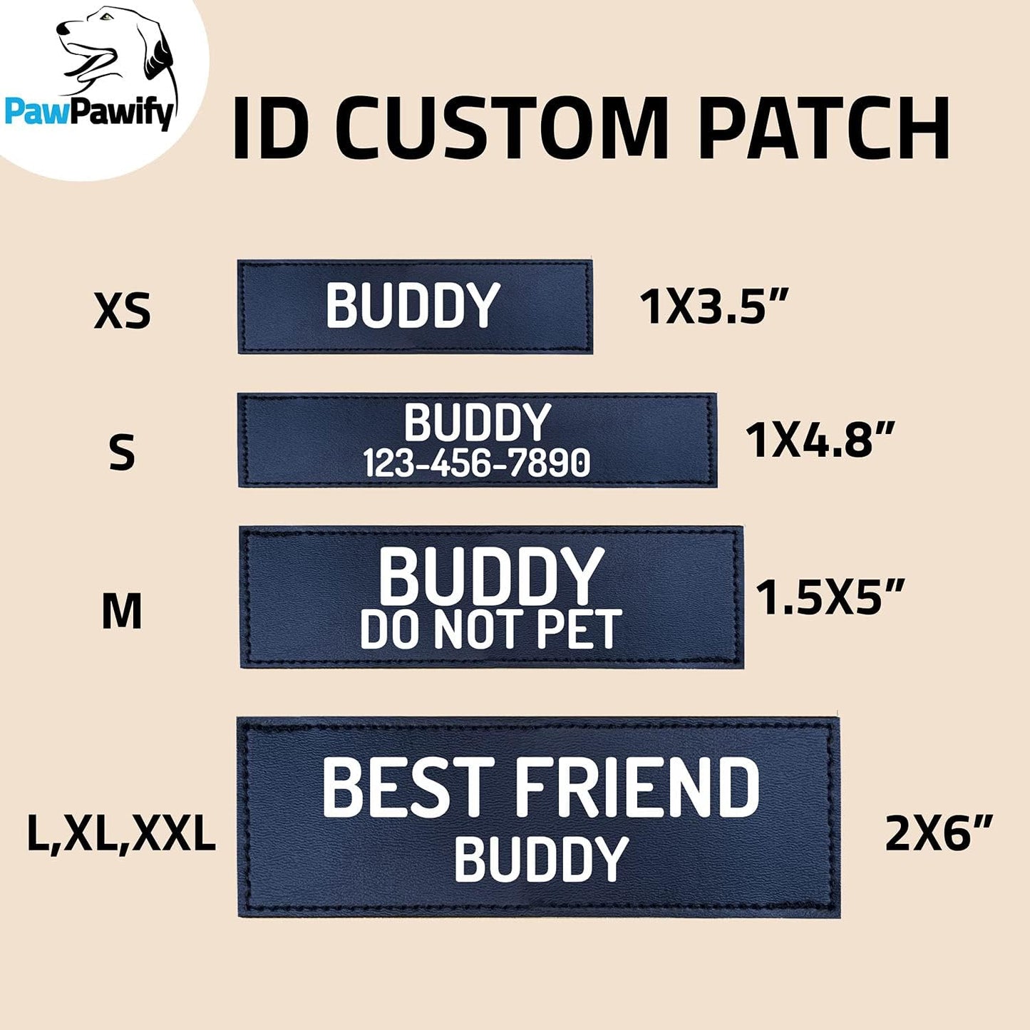 PawPawify Custom No Pull Dog Harness with Name and Phone Number, Heavy Duty Personalized Pet Vest to Prevent Tugging, Pulling, or Choking, Training and Walking (Camouflage Red, L (40-60 LBS))