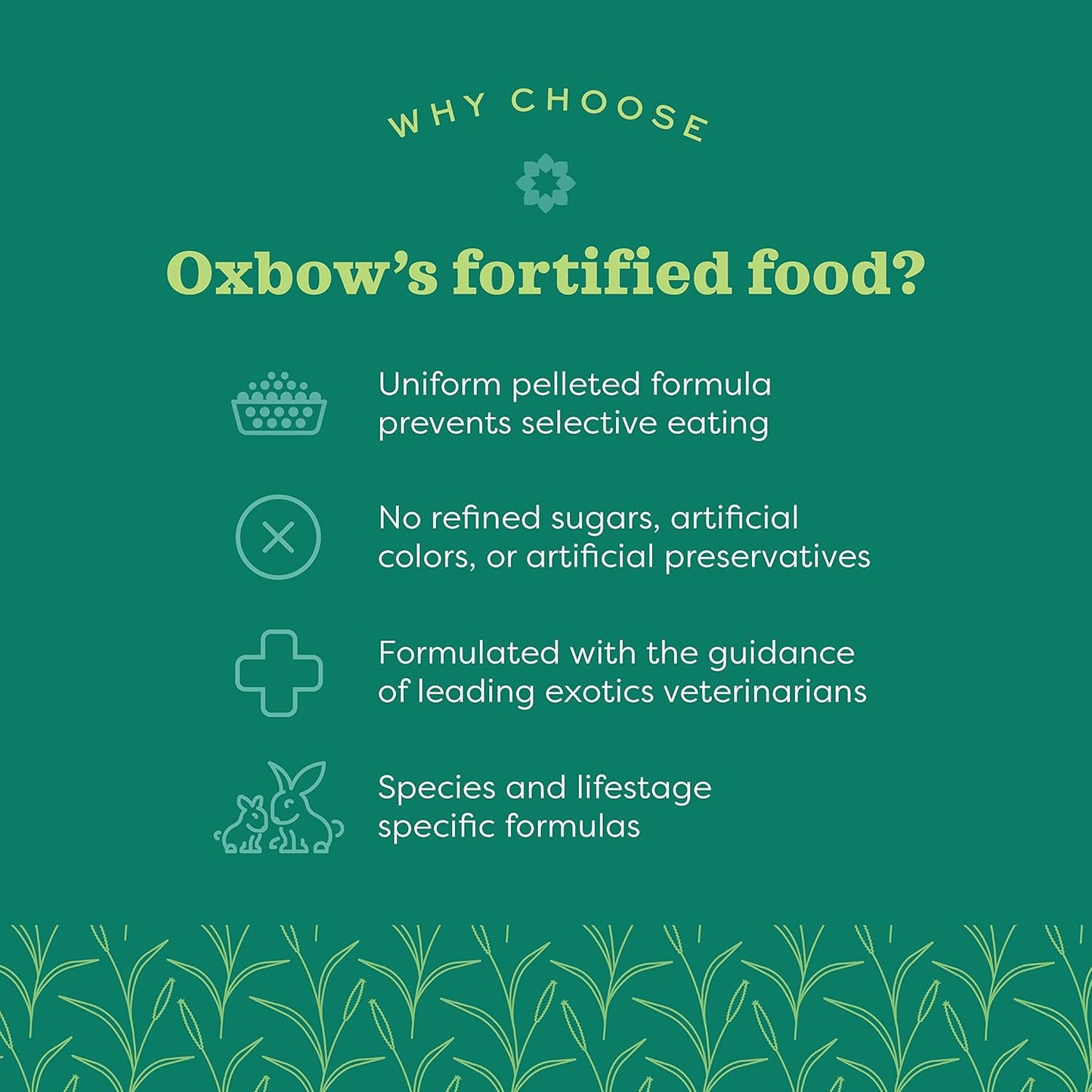 Oxbow Essentials Rabbit Food, Young Rabbit, Made with Oxbow Timothy, Pet Food Pellets for Bunnies, Small Animal Pet Products, Made in USA, High Fiber Bunny Supplies, 10 lb. bag