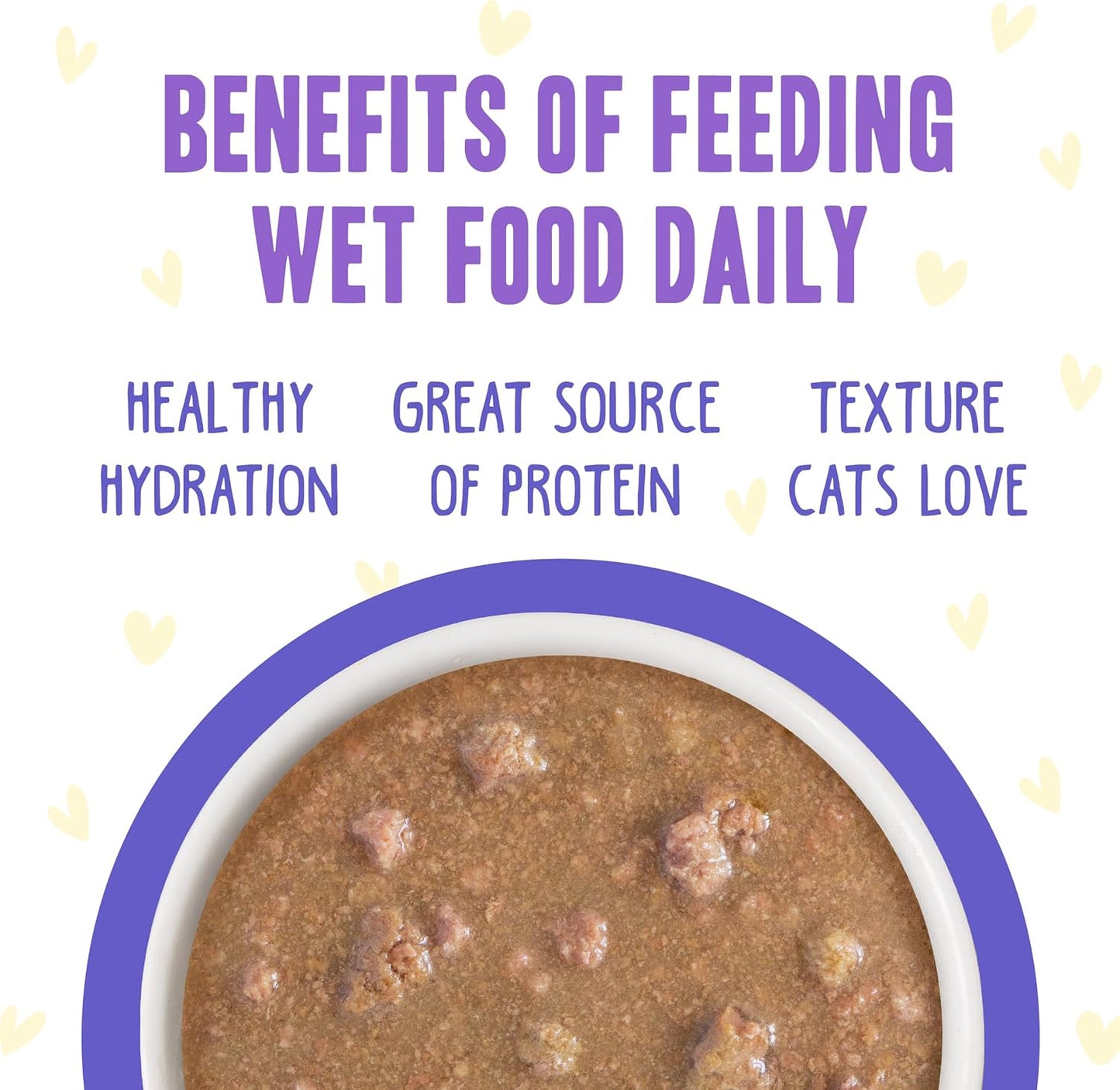 Weruva B.F.F. OMG - Best Feline Friend Oh My Gravy!, Chicken & Beef Be Happy with Chicken & Beef in Gravy, 5.5oz Can (Pack of 8)