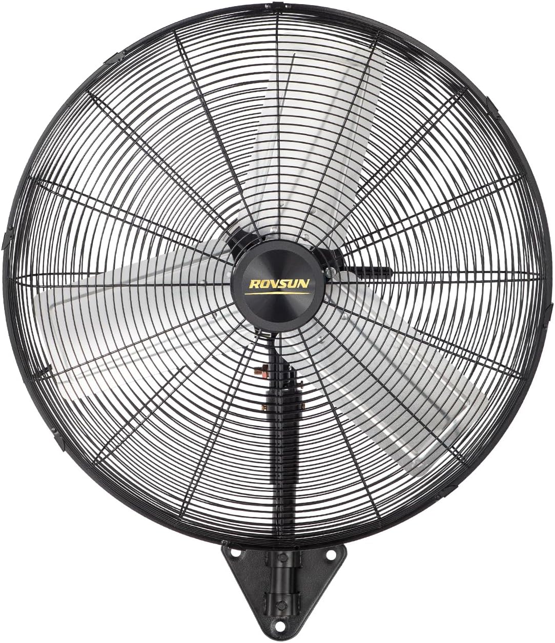 ROVSUN 20" Wall Mounted Fan, High Velocity Industrial Wall Fan, Max 4710 CFM and Wide Angle Oscillating, Commercial Ventilation Use, Suit for Garage, Shop, Greenhouse, Gym
