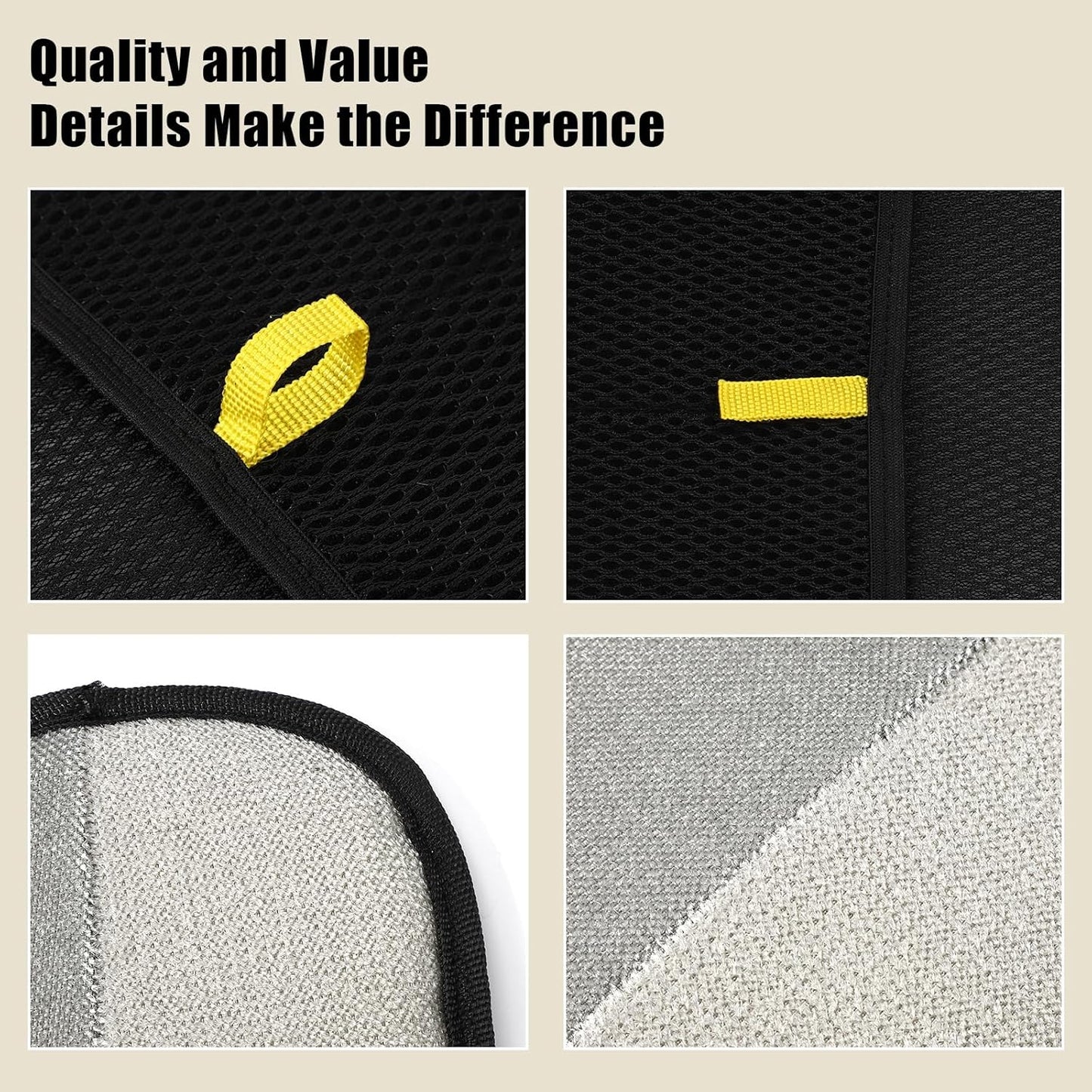 2pcs Pet Hair Removal Gloves, 2 Style Reusable Pet Hair Static Remover Mitt Glove for Cat Dog Sofa Furniture Carpet Curtain Bed Sheet Clothes Car Seat Cleaning Tool (Regular & Five Finger Style)