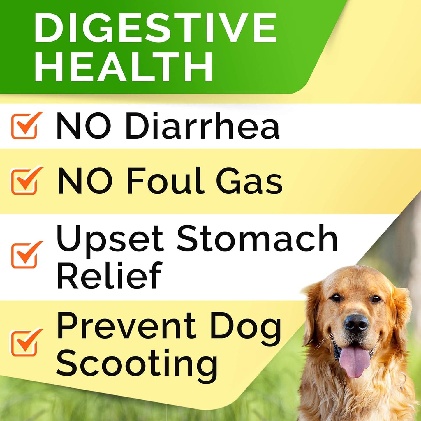STRELLALAB Pet Probiotics for Dogs & Digestive Enzymes + Digestion & Gut Health Treats, Dog Probiotics Chews, Fiber Supplement, Anti Diarrhea, Constipation, Upset Stomach&Gas Relief, Canine Prebiotic