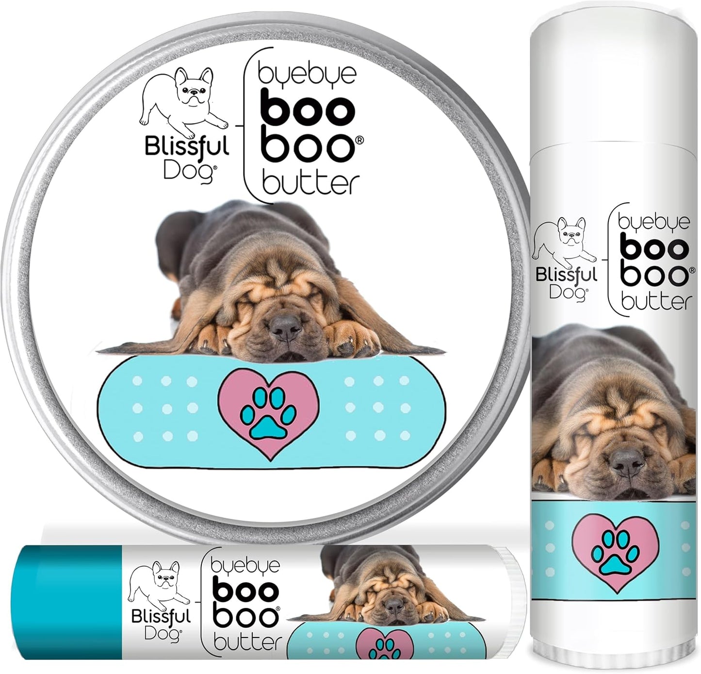 The Blissful Dog .15 oz Tube Bloodhound Booboo Butter