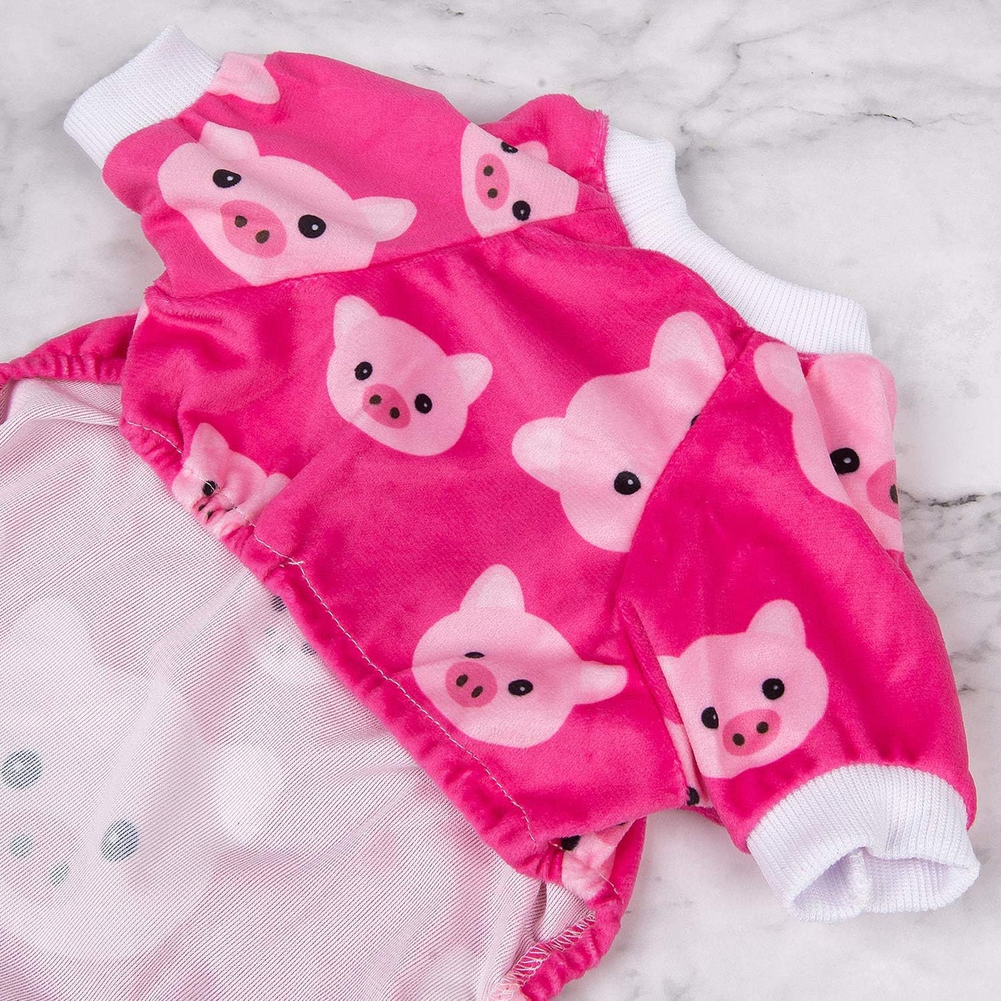 CuteBone Dog Halloween Pajamas Puppy Onesies Small Dogs Soft Pjs Coat Cat Apparel Comfy Pet Christmas Clothes Outfit Doggie Bodysuit P46M