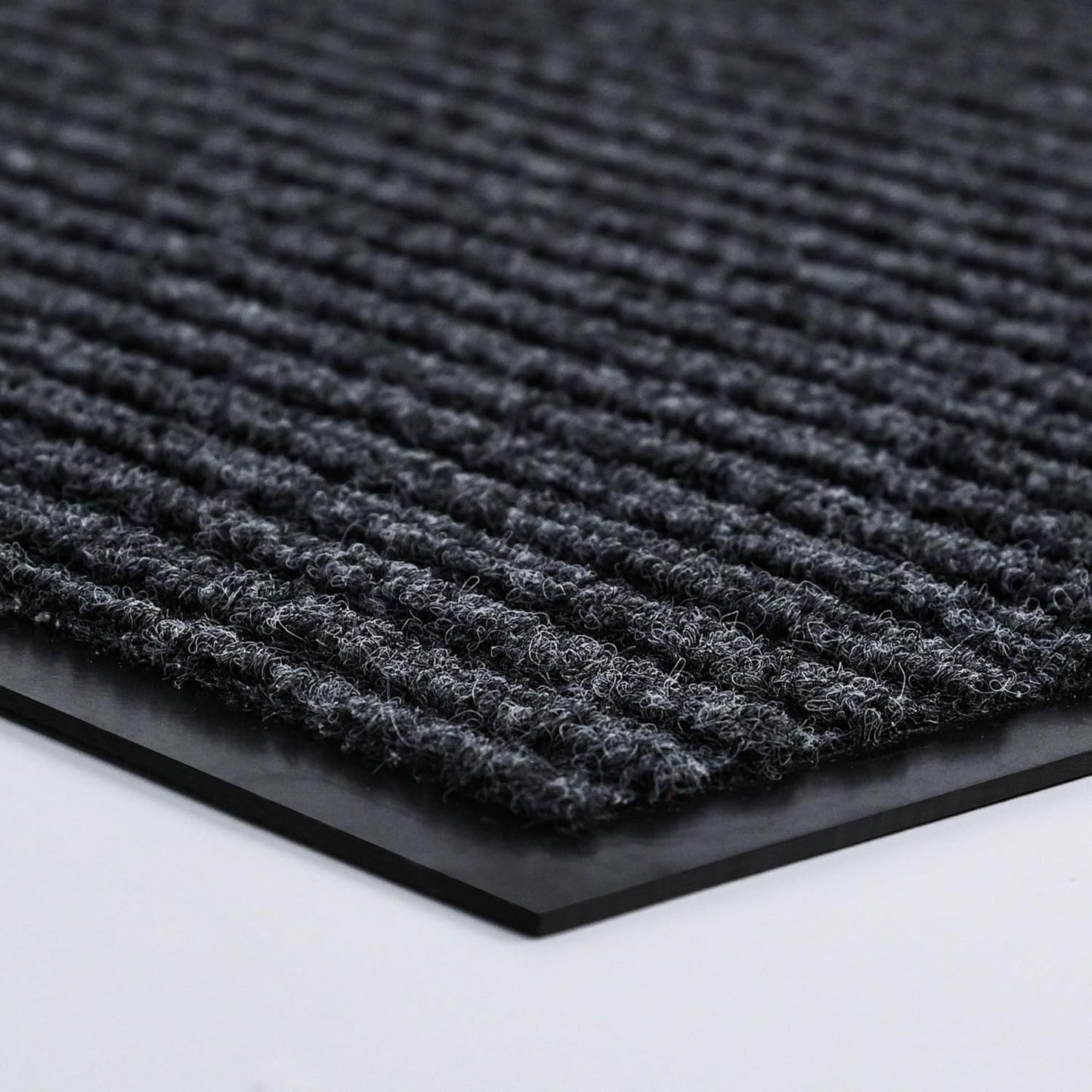Durable Front Door Mat, Heavy Duty Indoor Outdoor Doormat, 48” x 36” Low Profile Outdoor Mats for Home Entrance, Stain and Fade Resistant Shoe Scraper Mat, Ideal for High Traffic Area