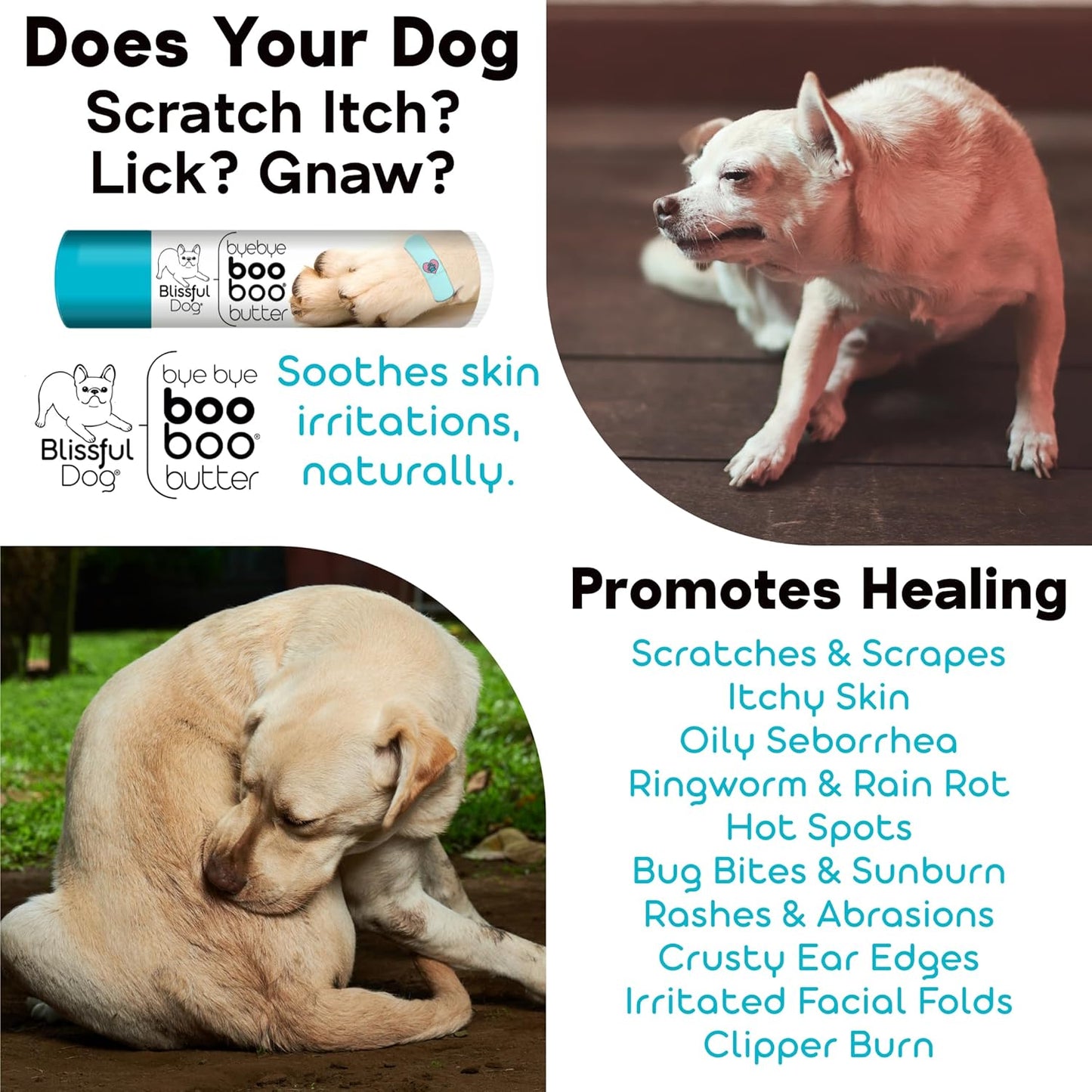 3 Cute Puppies Boo Boo Butter, 2-Ounce