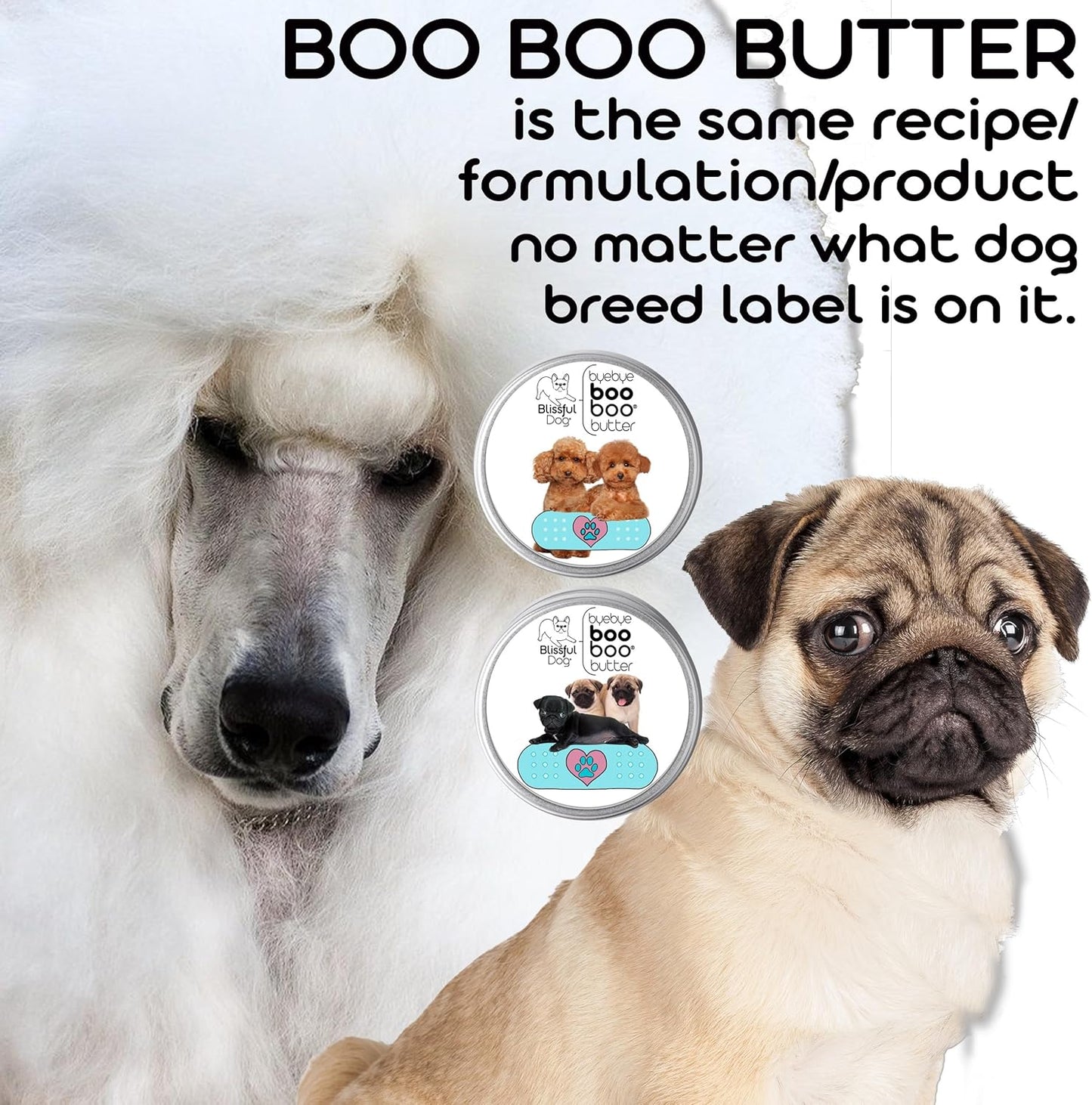The Blissful Dog Samoyed Boo Boo Butter, 16 oz.